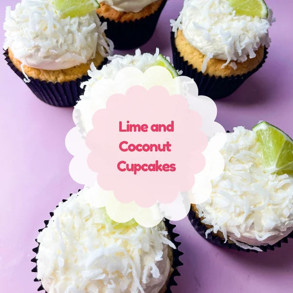 Lime & Coconut Cupcakes